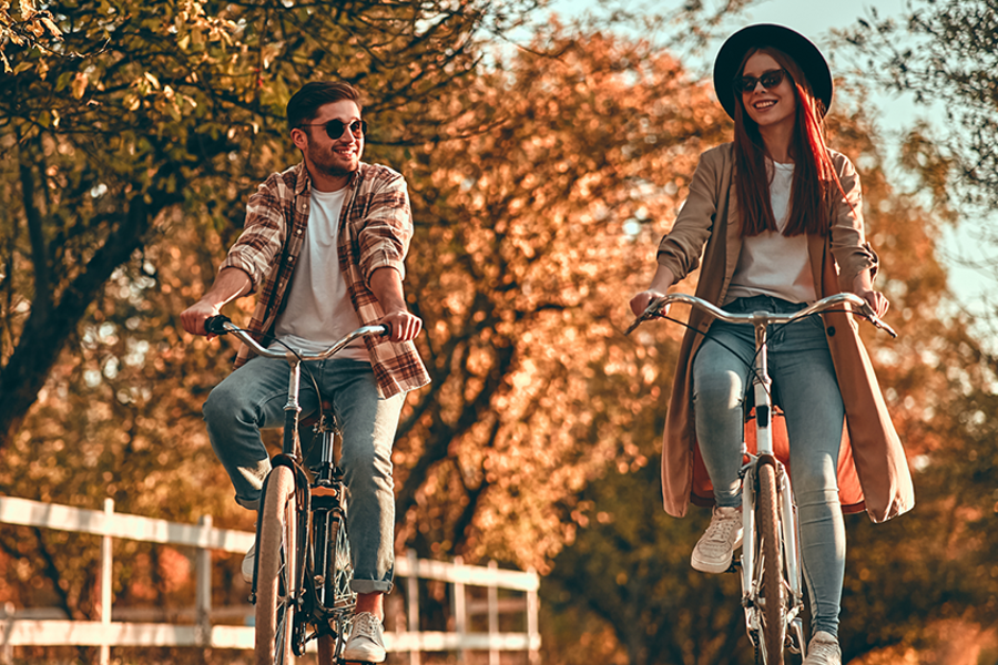 BIKE THE SCENIC OAK LEAF TRAIL