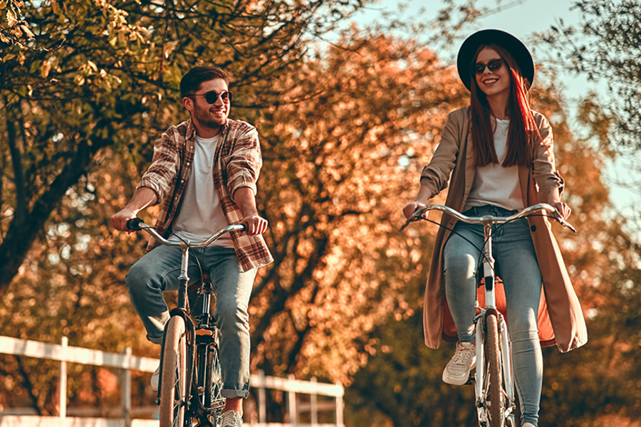BIKE THE SCENIC OAK LEAF TRAIL