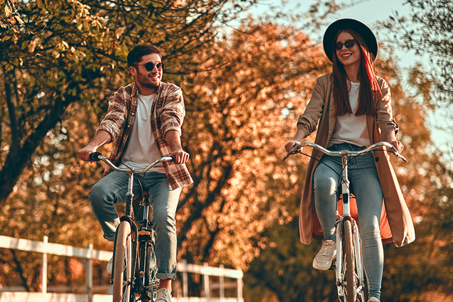 BIKE THE SCENIC OAK LEAF TRAIL