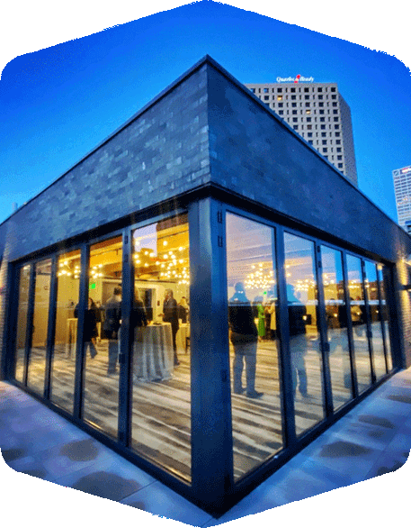 Glass room