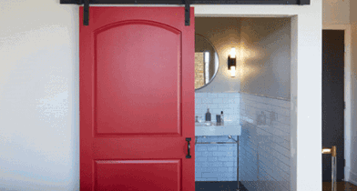 Red door