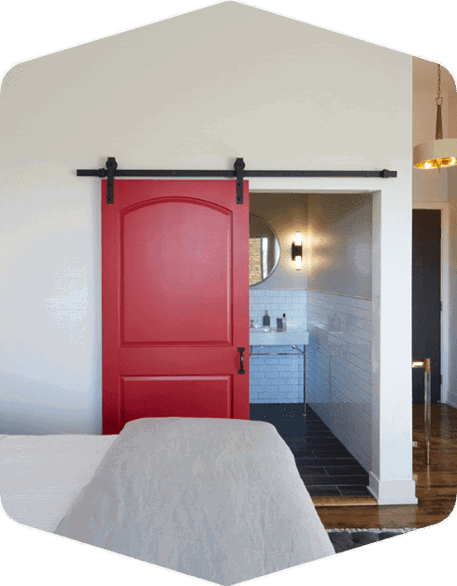 Red door
